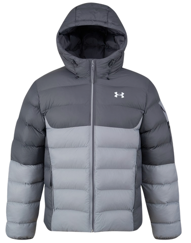 Puffer jakke Under Armour Sportswear Hooded Puffer Jacket Grå | 6006360-025, 0