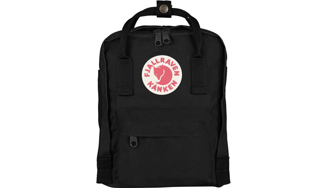 Rygsæk FJÄLLRÄVEN Kånken Mini Sort | F23561-550, 0