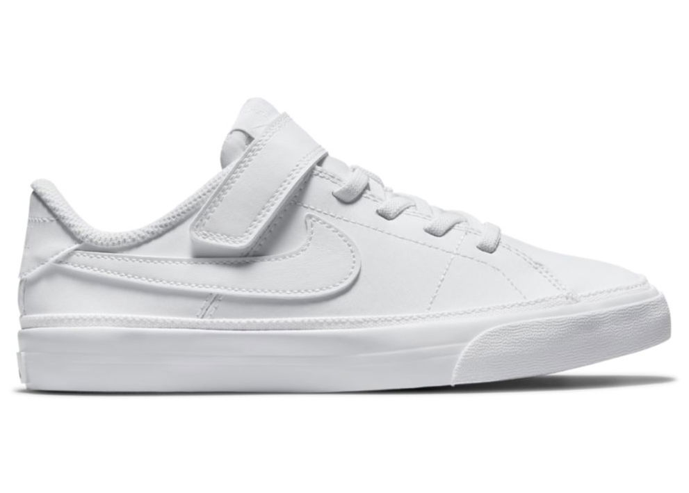 Sneakers og sko Nike Court Legacy Triple White (PS) Hvid | DA5381-104, 0