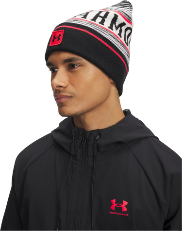 Beanie Under Armour Halftime Striped Knit Pom Beanie Flerfarvet | 1386634-279, 1
