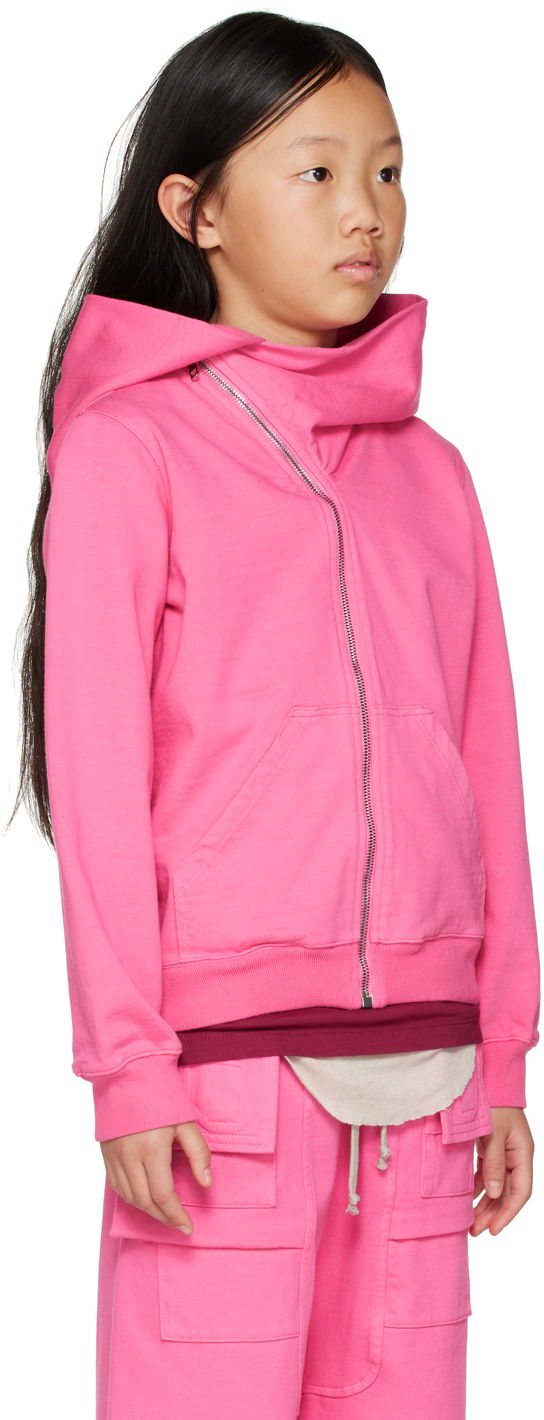 Sweatshirt Rick Owens Rick Owens Mountain Hoodie Lyserød | BG01C7286 RIG, 1