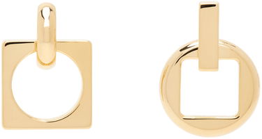 Øreringe Jacquemus Le Chouchou 'Les Pendantes Rond Carré' Earrings "Gold" Metalisk | 23H233JW568-5845, 0