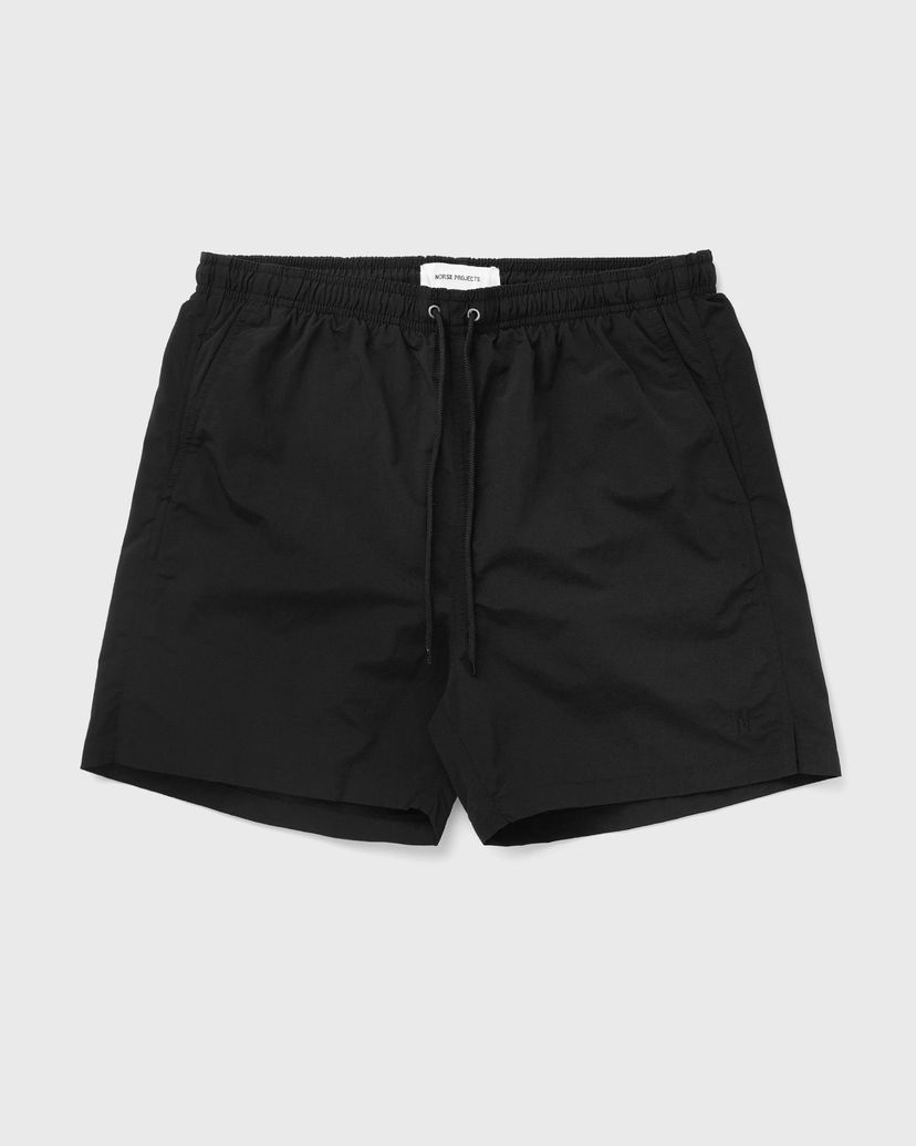Badetøj NORSE PROJECTS Hauge Recycled Nylon Swimmer Sort | N35-0606-9999