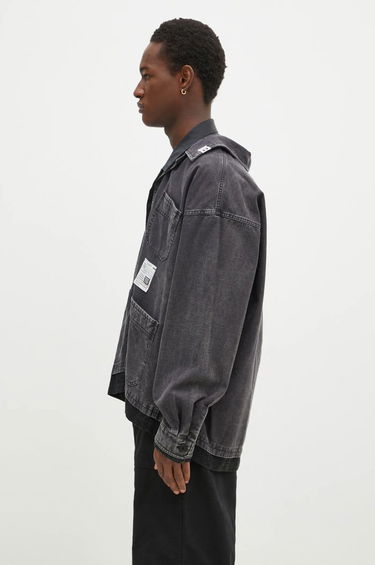 Jakke Maison MIHARA YASUHIRO Maison MIHARA YASUHIRO Double Layered Longsleeve Shirt Sort | J13SH184, 1