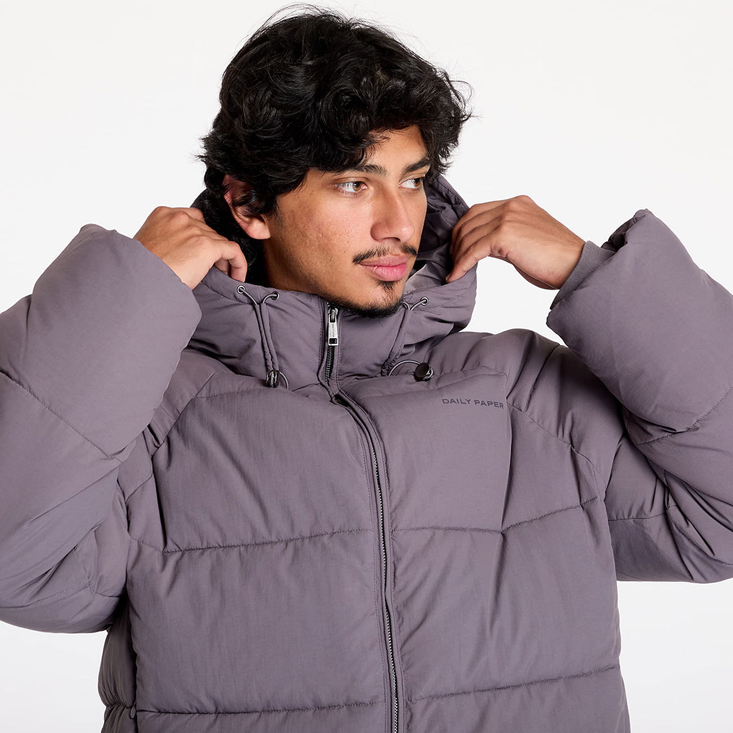 Puffer jakke DAILY PAPER Relaxed Puffer Jacket Lilla | 2422023, 1