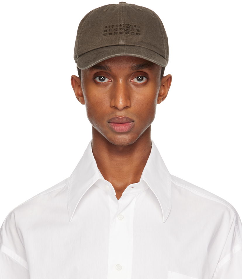 Kasket Maison Margiela Baseball Cap Grøn | SH2TC0002 M35190