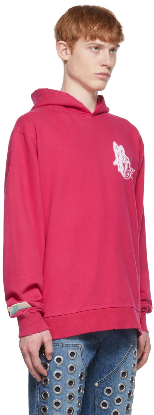 Sweatshirt We11done Cotton Hoodie Lyserød | WD-TH1-22-549-U-HP, 1