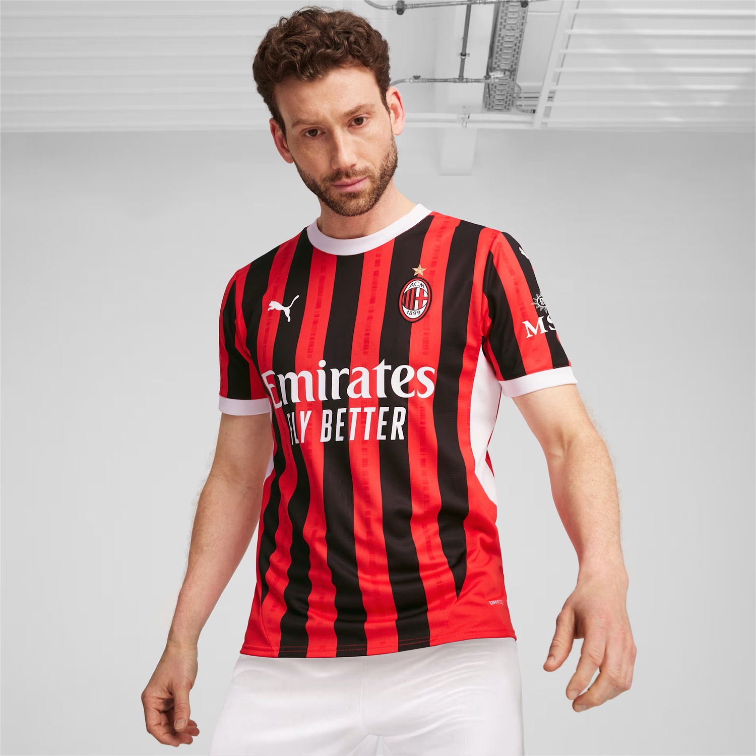 Jersey Puma AC Milan Home Replica 2024/25 Rød | 774979-01, 1