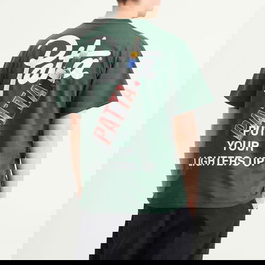 T-shirt Patta Patta Lighters T-Shirt, Size X-Small Grøn | POC-AW25-1000-290-0095-201, 3
