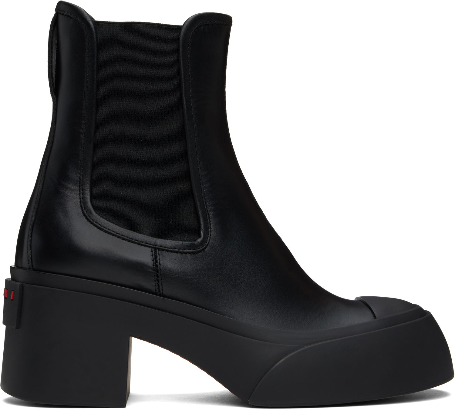 Sneakers og sko Marni Pablo Toe Chelsea Boots Sort | SNZW018740 P2722, 0