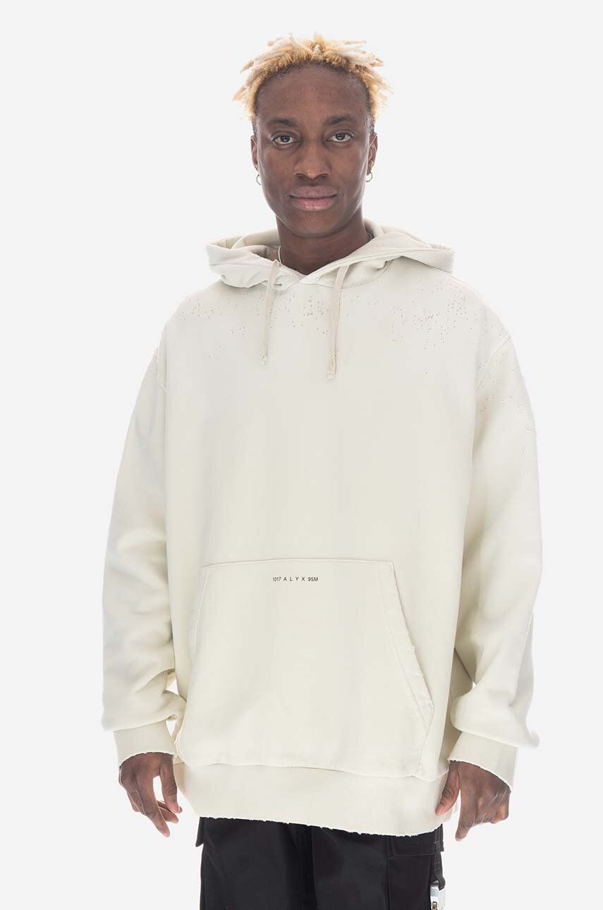 Sweatshirt 1017 ALYX 9SM Hoodie With Print Beige | AAUSW0176FA01, 0