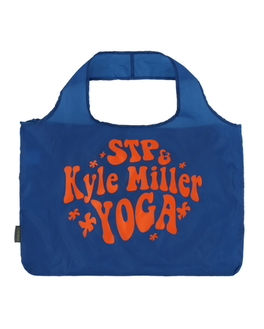 Mulepose Serving the People Kyle Miller Yoga Packable Tote Bag Mørkeblå | STPS21KYLETOTE 005, 2