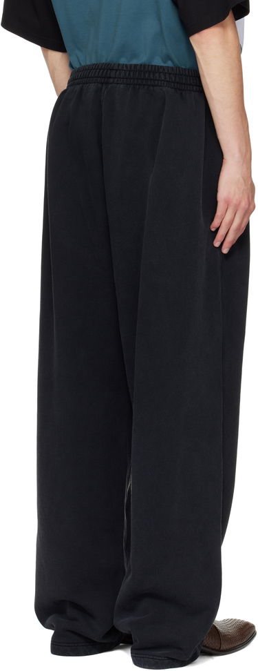 Joggingbukser Martine Rose Martine Rose Wide Leg Sweatpants Sort | 606JS01002CW, 2