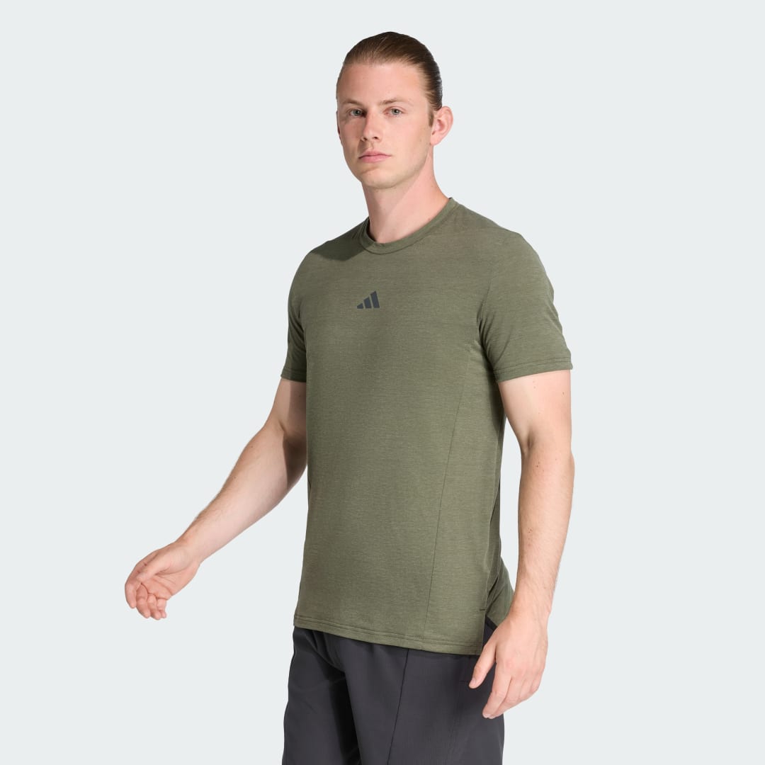 T-shirt adidas Performance Designed for Training Workout T-Shirt Grøn | JX3288, 0