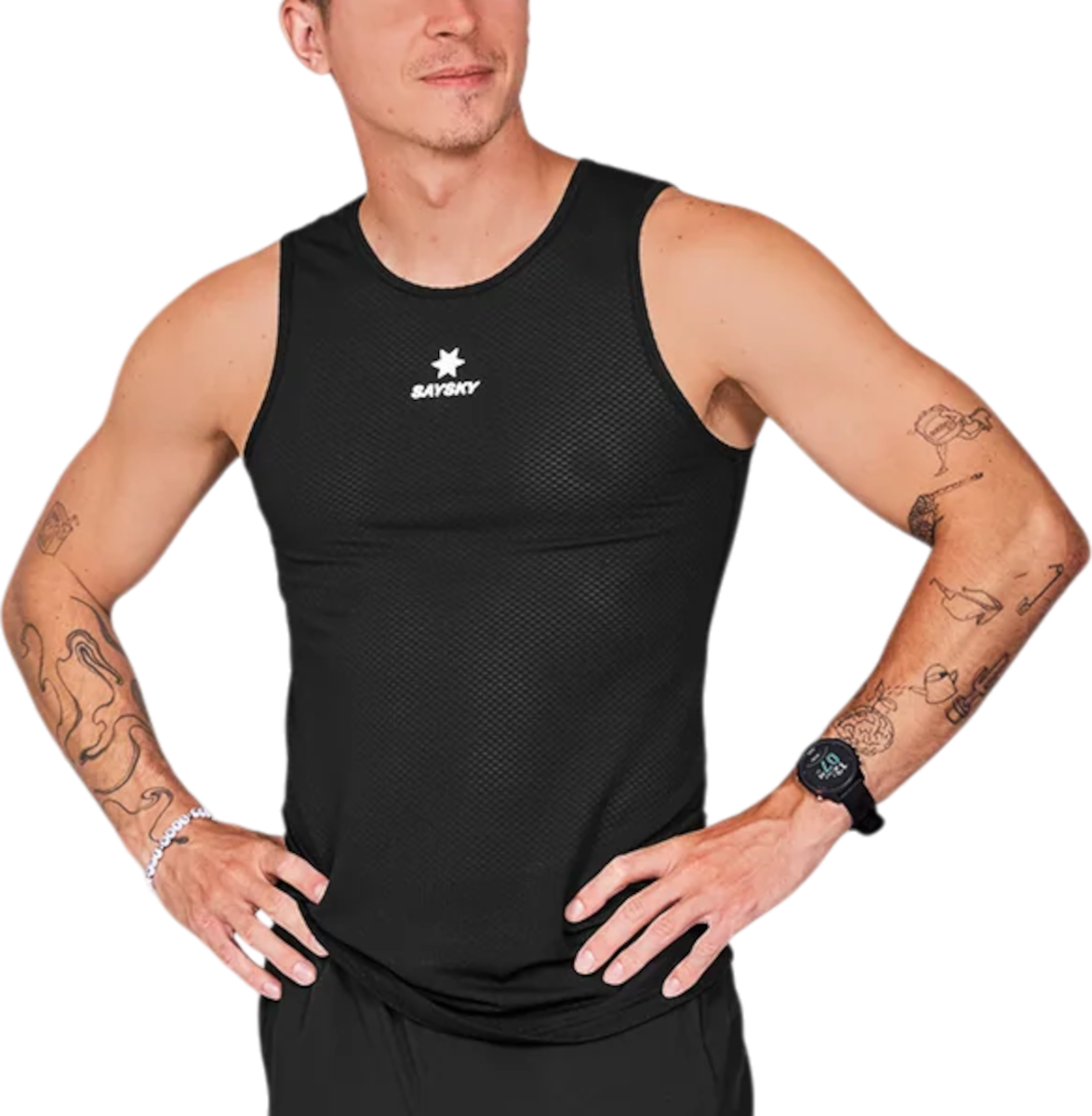 Tanktop Saysky Saysky Mesh Base Layer Singlet Sort | xmrbl31c901, 0