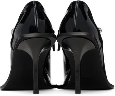 Tøj Diesel Diesel D-Tona SC Patent Leather Heeled Ankle Boots Sort | Y03531 PS598 D-TONA D-TONA SC, 1
