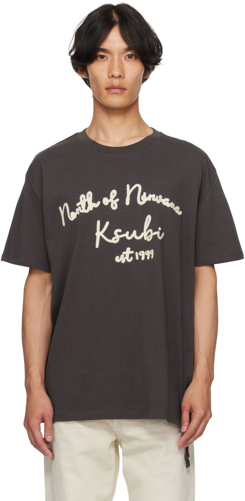 T-shirt Ksubi Ksubi Salud Biggie T-Shirt Grå | MPF25TE017