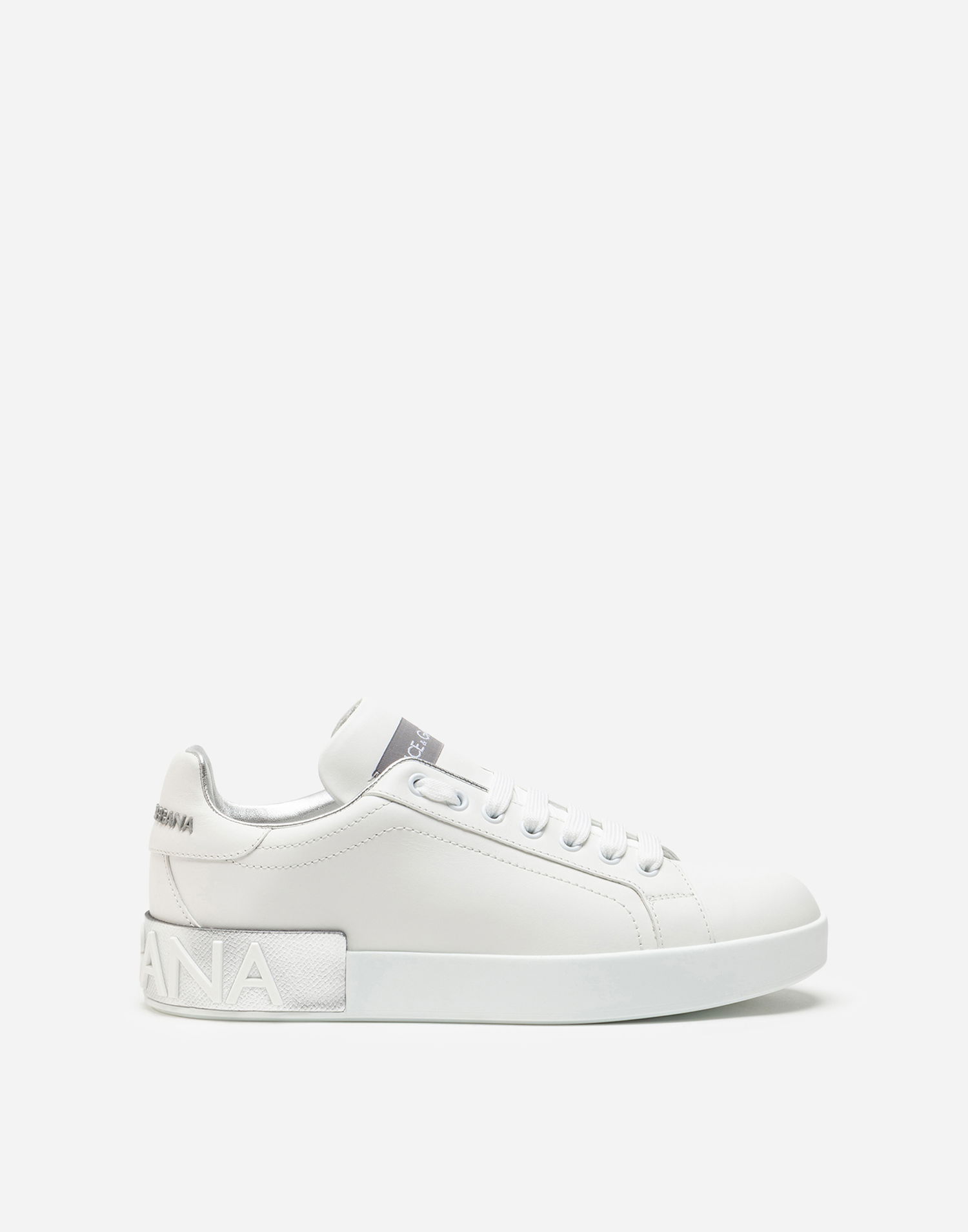 Sneakers og sko Dolce & Gabbana Calfskin Nappa Portofino Hvid | CK1544AX61580998, 0
