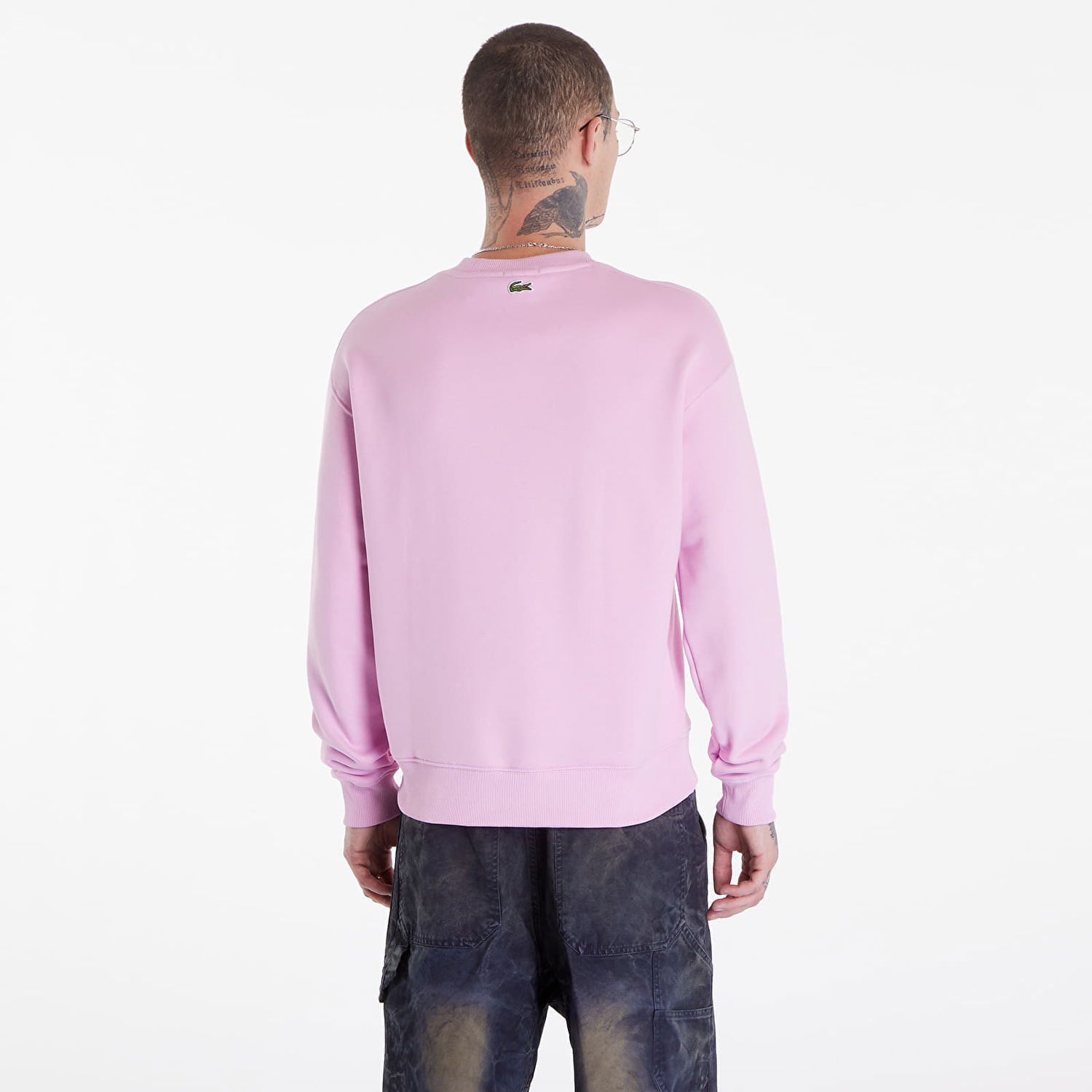 Sweatshirt Lacoste Sweatshirt Gelato Lyserød | SH6405 IXV, 1