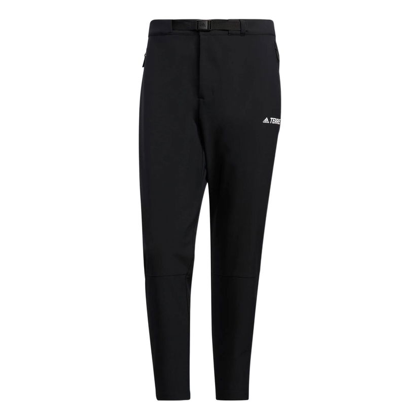 Cargo bukser adidas Performance Terrex Brushed Pants Sort | HM9717