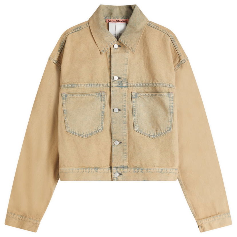 Jakke Acne Studios Acne Studios Marko Denim Jacket, Size Large Beige | C90173-14L