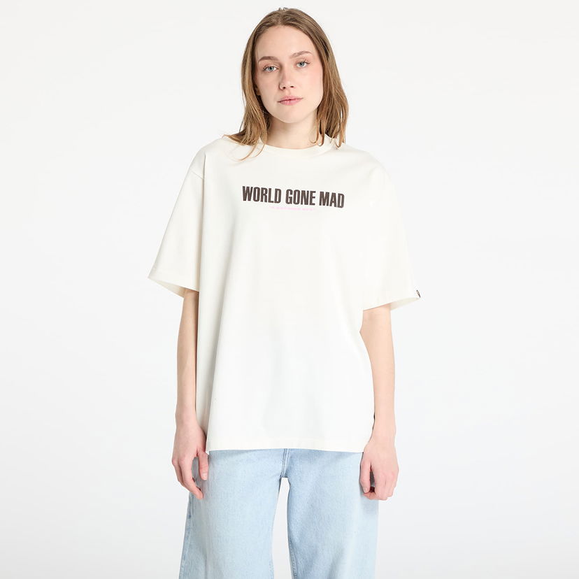T-shirt BAPE A BATHING APE Slogan Relaxed Fit T-Shirt Hvid | 001TEL301318MIVY