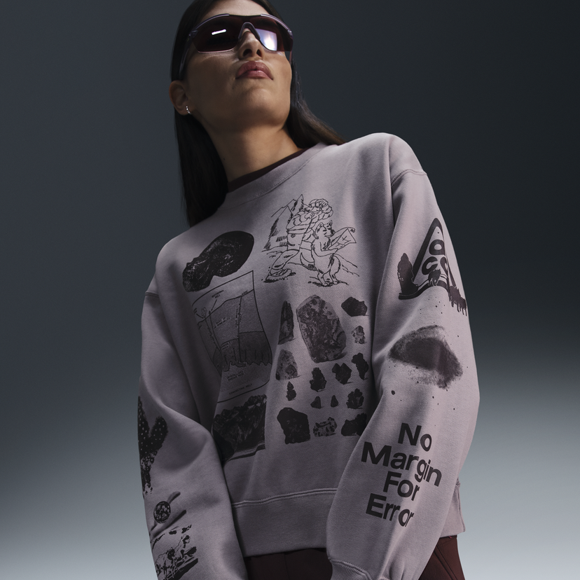 Sweatshirt Nike ACG ACG Tuff Fleece Therma-FIT Repel Crewneck Sweatshirt Grå | FV7329-226