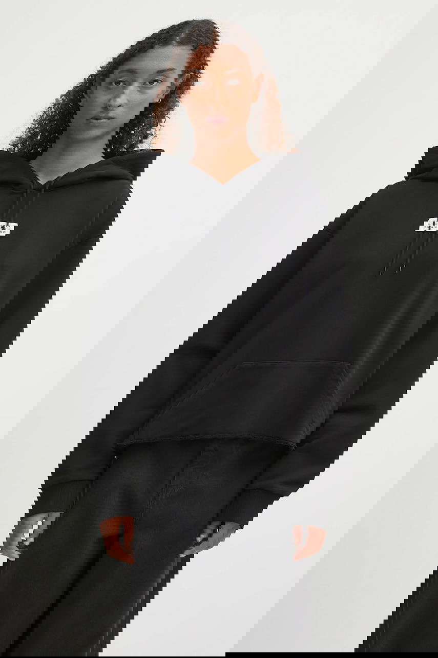 Sweatshirt Maison Margiela MM6 Maison Margiela x MM6 Wardro Cropped Hoodie Sort | S52GU0234.M25025.900, 0
