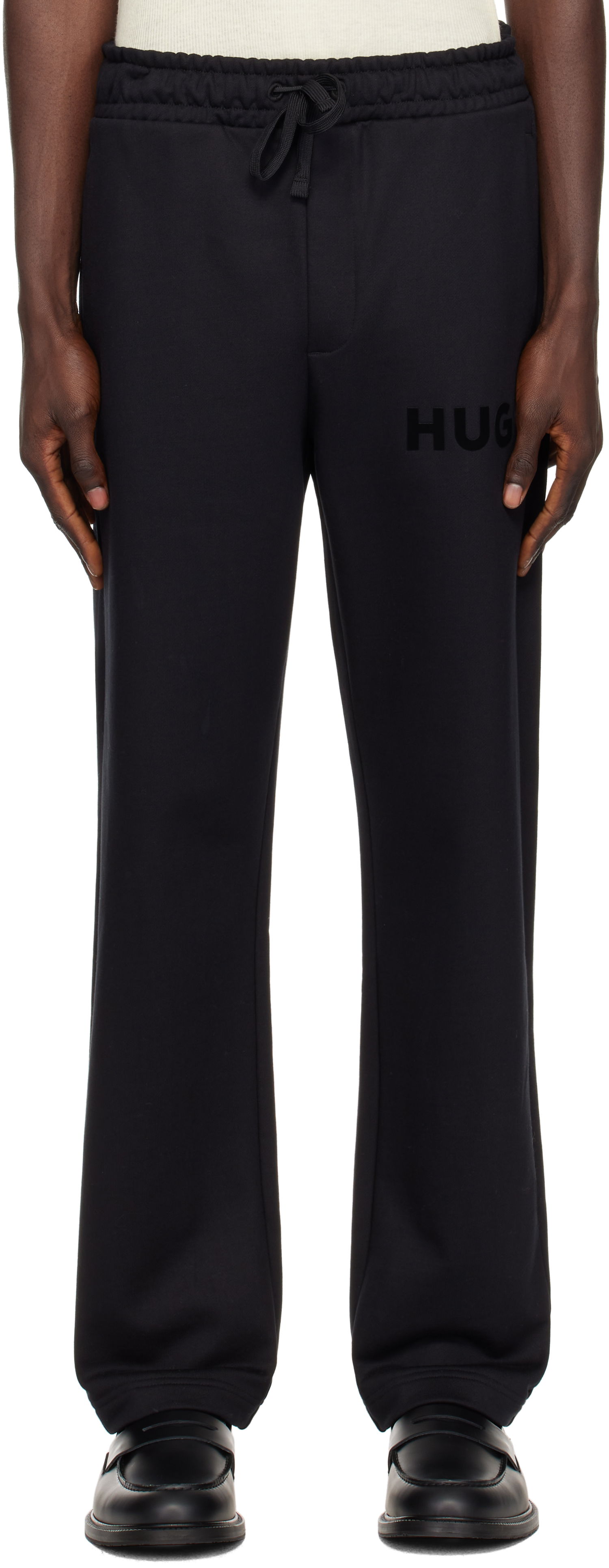 Joggingbukser BOSS Hugo Jersey Sweatpants Sort | 50529110, 0