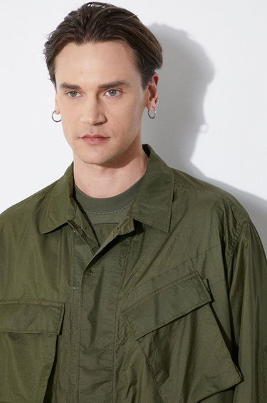 Jakke Engineered Garments Engineered Garments BDU Oversize Jacket Grøn | OR177.KD001, 4