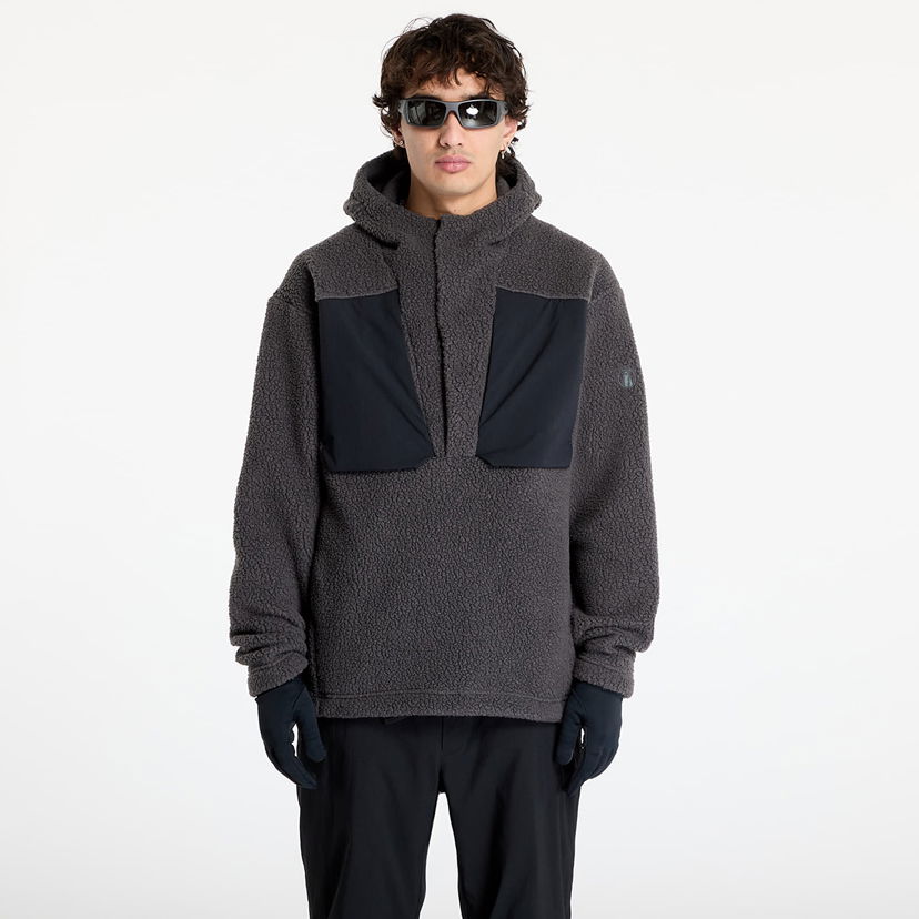 Sweatshirt Tilak Hooded Fleece Pullover Grå | 10007563