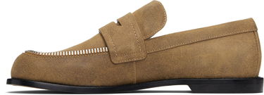 Sneakers og sko JW Anderson JW Anderson Biker Zipper Loafers Brun | MC0001-LA0319, 2