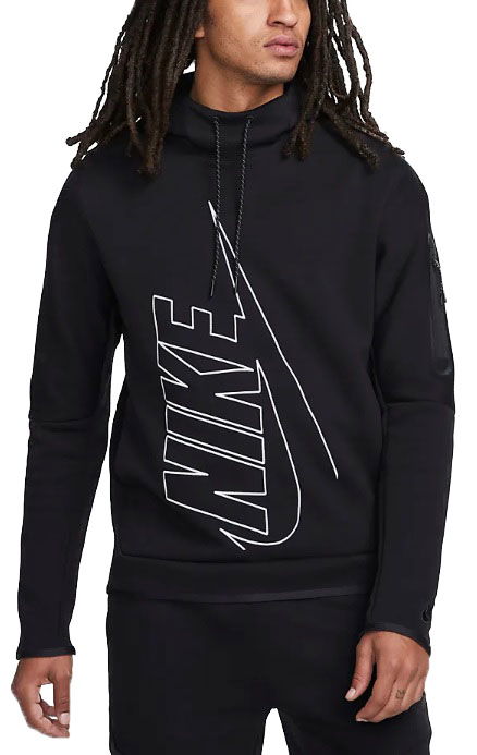 Sweatshirt Nike Tech Fleece Graphic Hoodie Sort | dx0577-010, 0