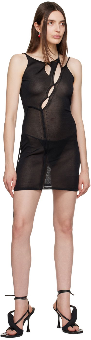Kjole Ottolinger Ottolinger Strappy Mini Dress Sort | 704901, 3