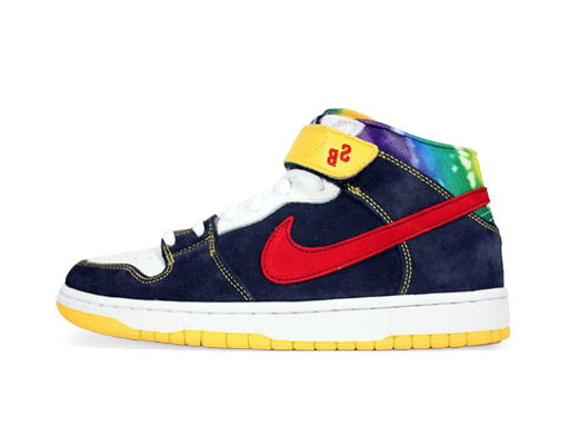 Sneakers og sko Nike SB SB Dunk Mid Tie Dye Mørkeblå | 314383-461