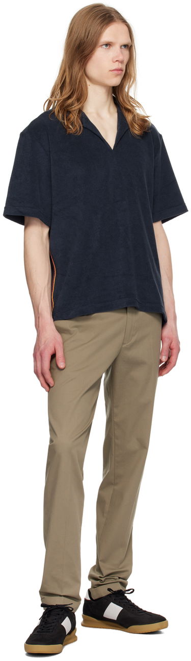 Polo skjorte Paul Smith Paul Smith Artist Stripe Polo Mørkeblå | M1A-593-MU477-48, 3
