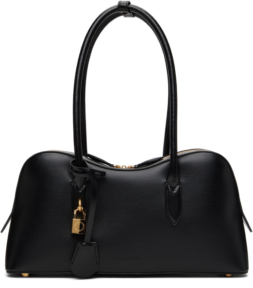 Håndtaske Stella McCartney Stella McCartney Stella Ryder Shoulder Bag Sort | 7B0138WP0533