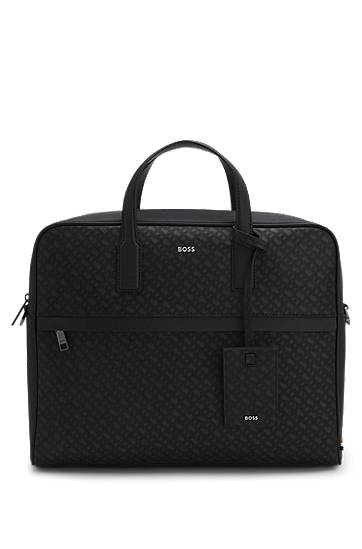 Rejsetaske BOSS BOSS Monogram Document Case Sort | 50552587, 0