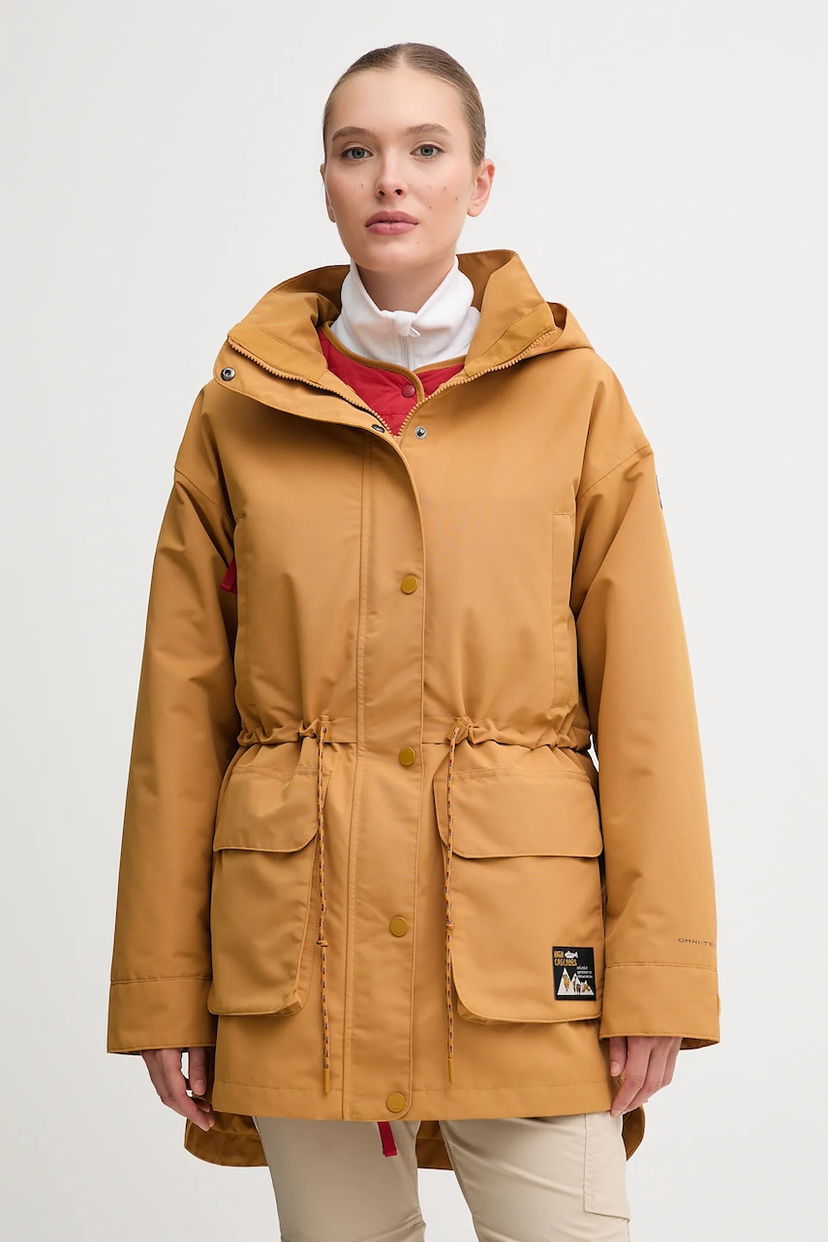 Parka Columbia Columbia High Cascades Interchang Oversize Parka Gul | 2141501