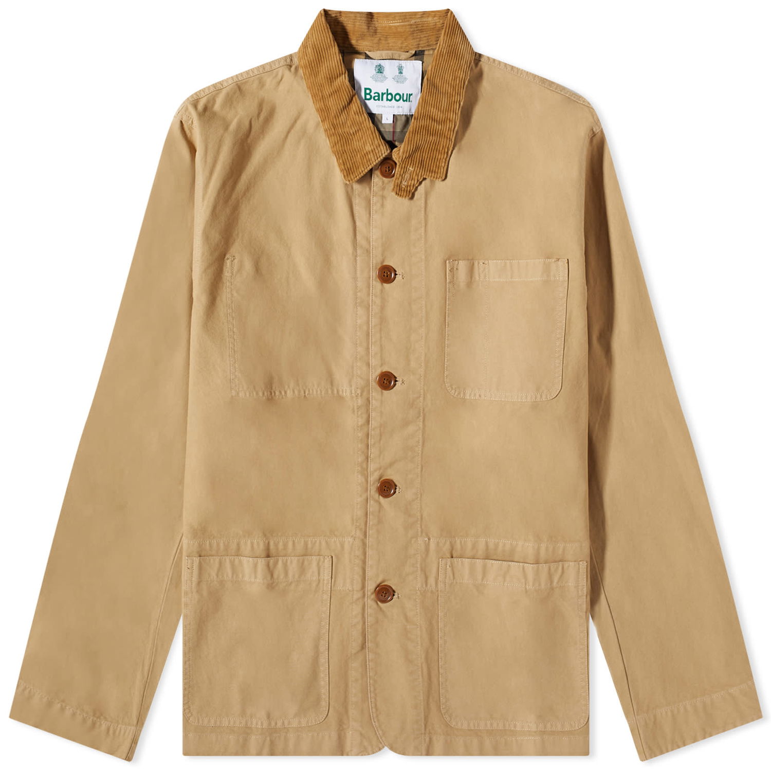Jakke Barbour Chore Casual Jacket Beige | MCA0875SN71, 0