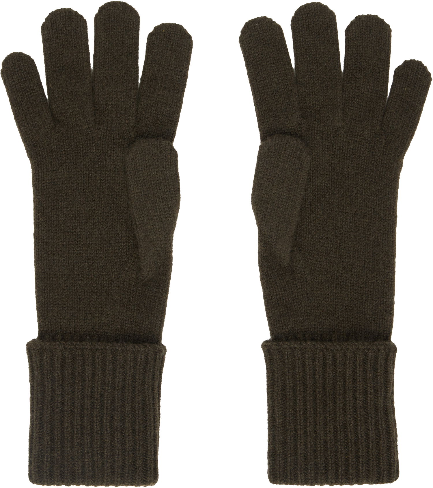 Handsker Burberry Check Cashmere Blend Gloves Grøn | 8098892, 1