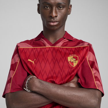 Polo skjorte Puma PUMA x HARRY POTTER Relaxed Fit Football Jersey Rød | 630096_13, 4