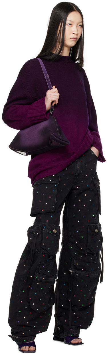 Sweater The Attico Attico Gradient Wool Sweater Lilla | 248WCA360 KW046, 3