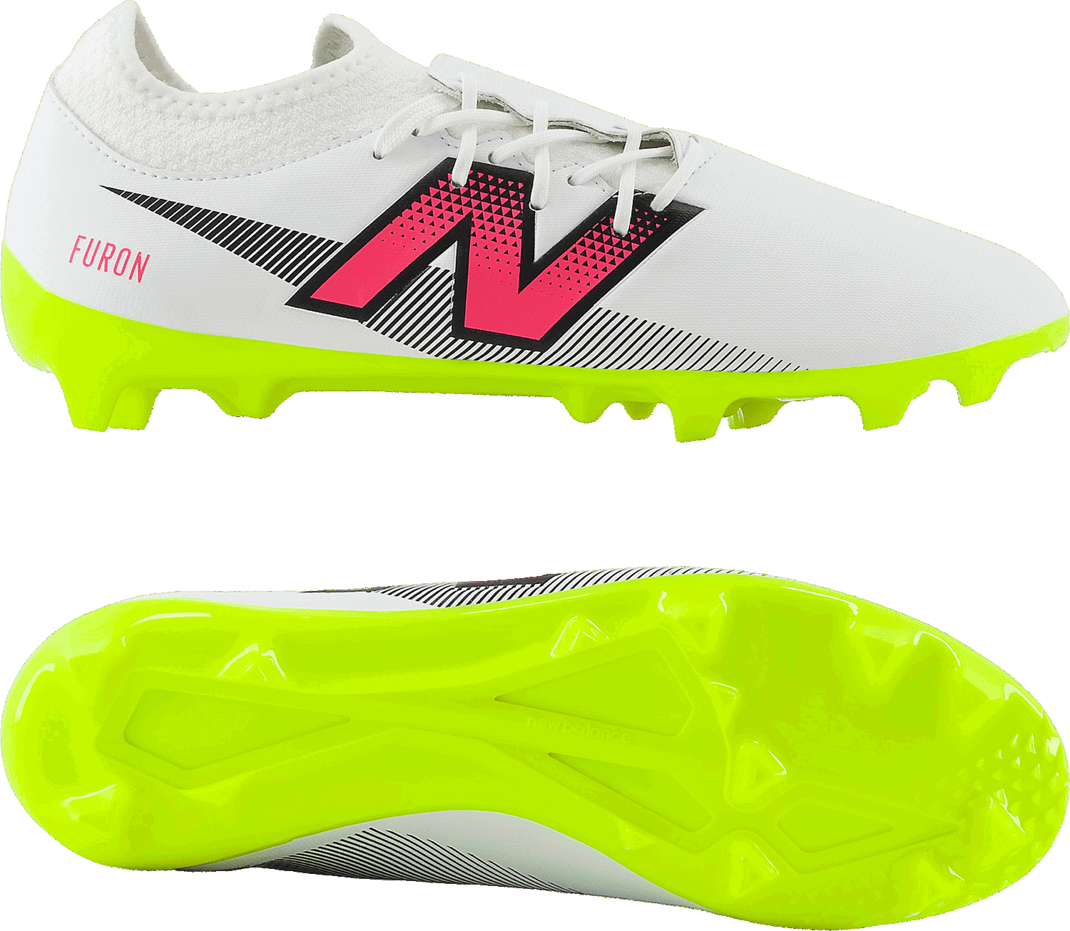 Sneakers og sko New Balance Furon V7+ Dispatch FG Hvid | NBSF3FH75, 1