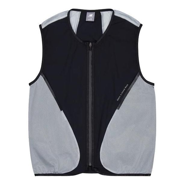 Vest New Balance Running Vest With Mesh Sort | NJE25081-BK