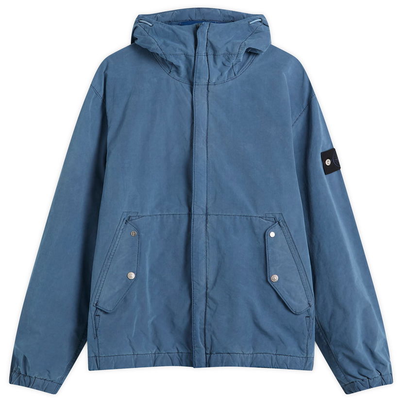 Vindjakke Stone Island David Light Hooded Jacket Blå | K2S15Q100029-V0021