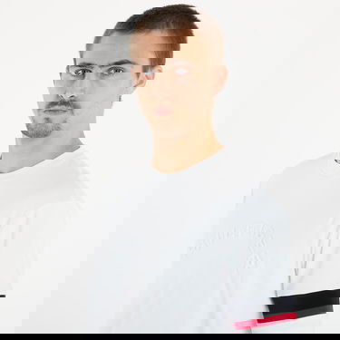 T-shirt Tommy Hilfiger Rwb Insert T-shirt Hvid | MW0MW40018 YBR, 1