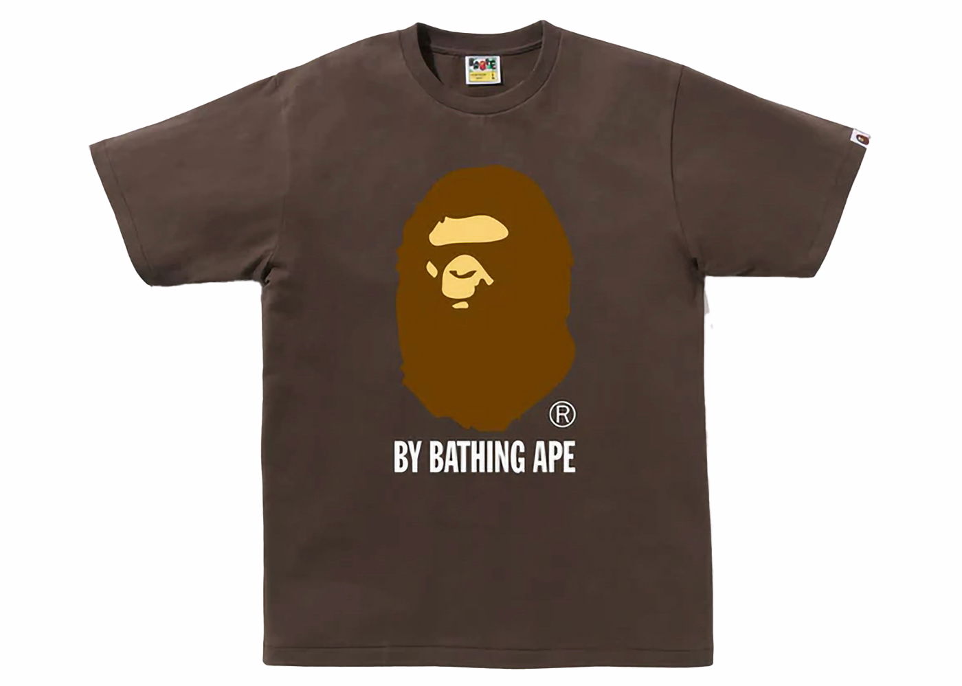 T-shirt BAPE BAPE By Bathing Ape Tee Brown Brun | 1K30-110-002, 0