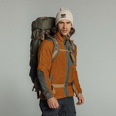 Sweater Lundhags Lundhags Saruk Wool Pile Mid Full Zip Jacket Gul | 46011-23, 4