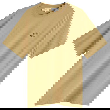 T-shirt MAISON KITSUNÉ Maison Kitsuné Bold Fox Head Patch Comfort T-Shirt Beige | MM00127KJ0118-0117, 0